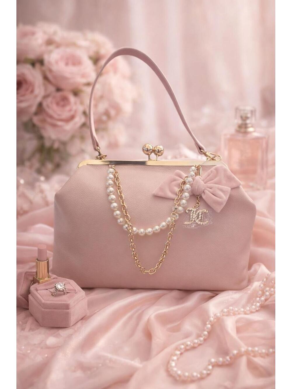 Juicy Couture Fashion Items Charm Haus Large Frame Clutch